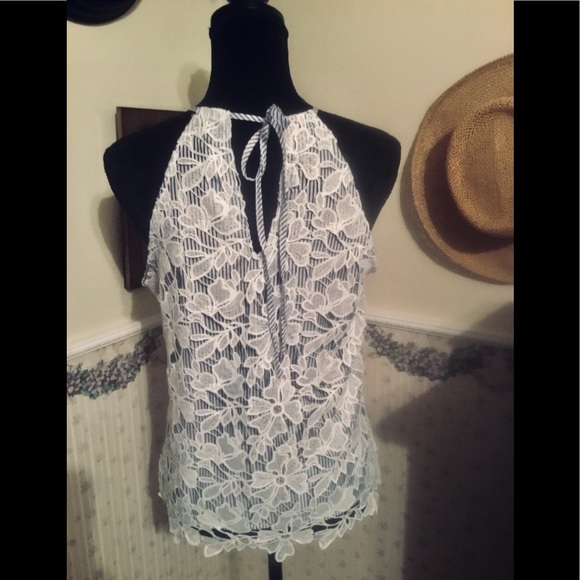 Anthropologie Gorgeous lace halter set - Picture 2 of 8